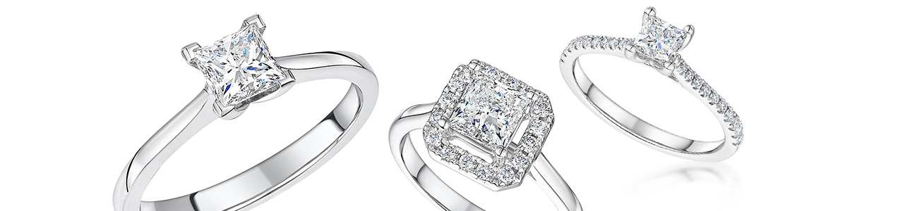 Princess Cut Engagement Rings