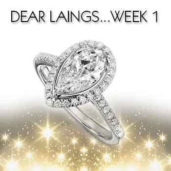 Dear Laings...All I want for Christmas is a Pear Cut Diamond.