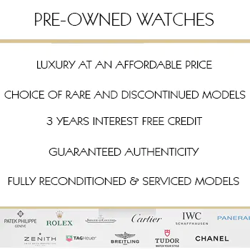 PRE-OWNED WATCHES - THE FACTS