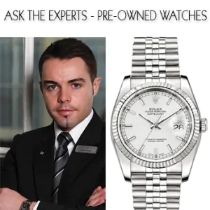 ASK THE EXPERT – WHY BUY A PRE-OWNED WATCH?