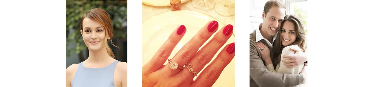 The 27 Most Amazing Celebrity Colored Gemstone Engagement Rings - Anastaci  | Kate middleton photos, Kate middleton, Duchess of cambridge