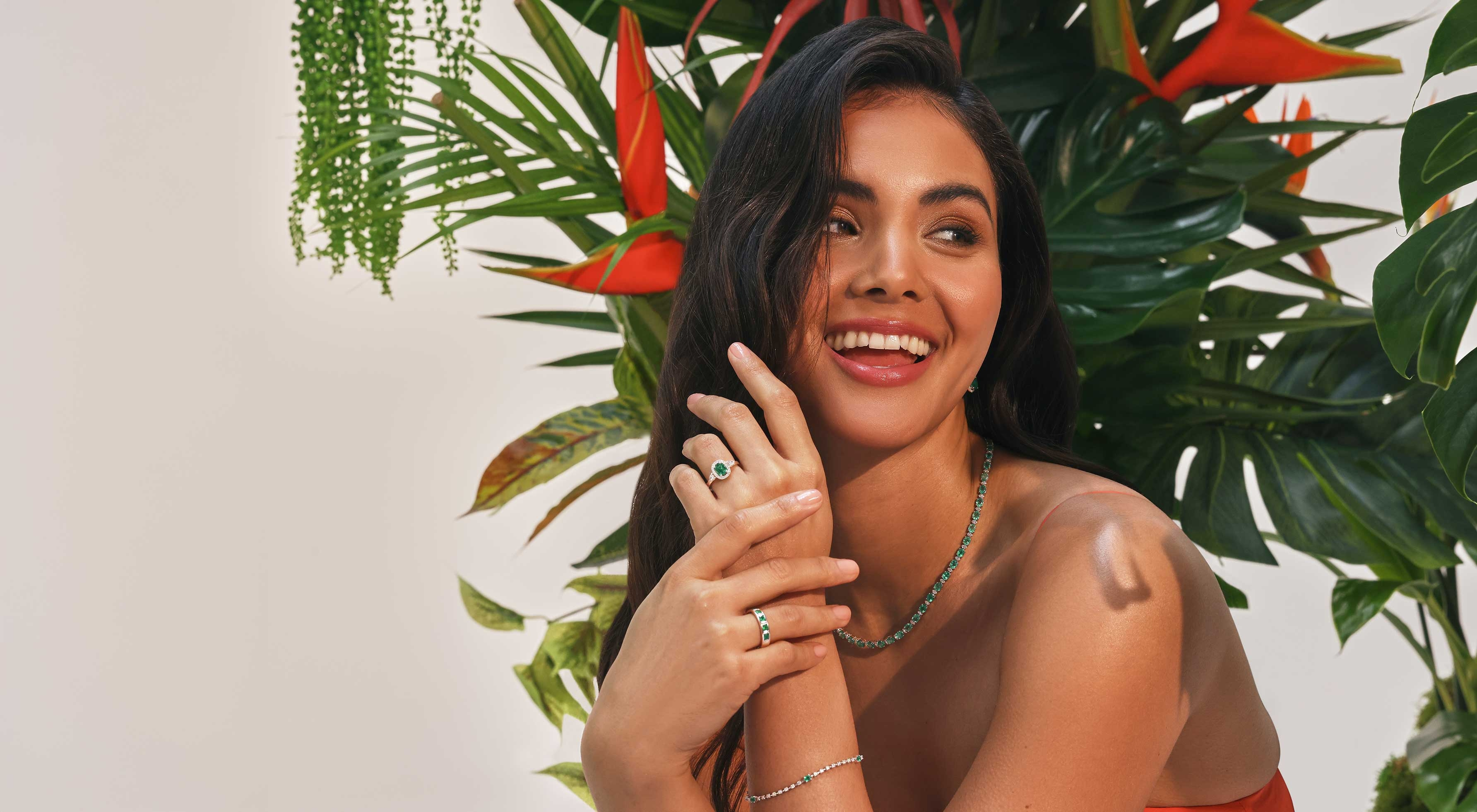 Gemstones Of Paradise - Laings Summer Campaign