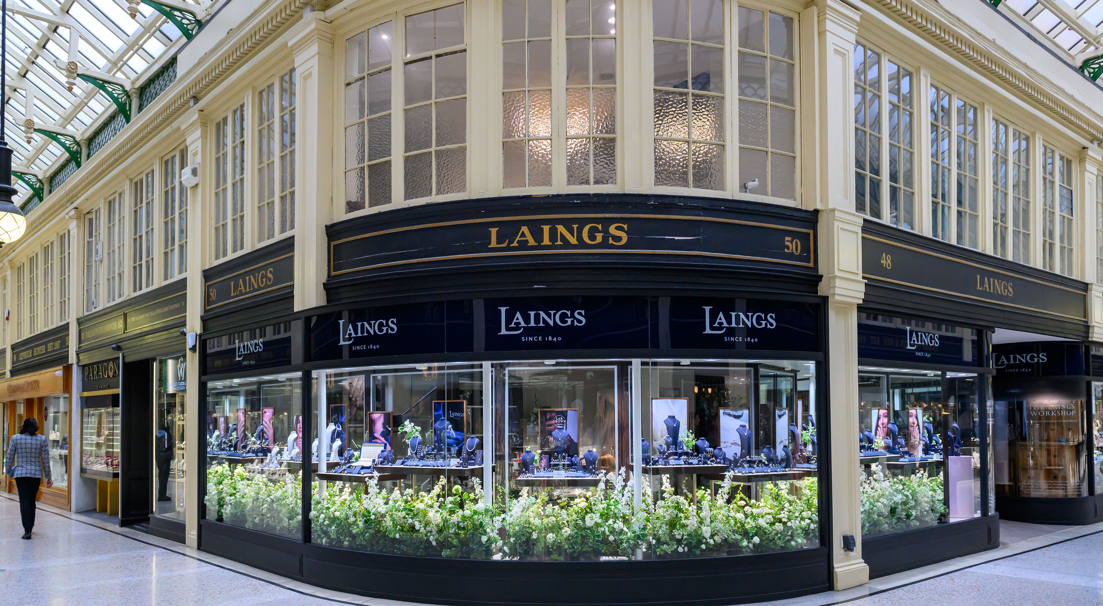 Laings Unveils New Showroom in Glagsow's Argyll Arcade