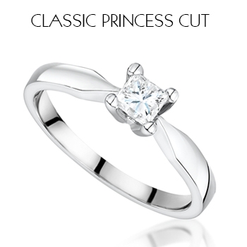 ENGAGEMENT RINGS - THE PRINCESS CUT