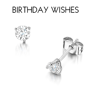 Are diamond earrings top of your birthday wish list?