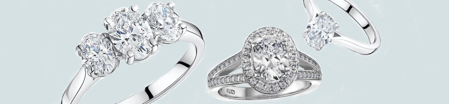 Oval Cut Engagement Rings