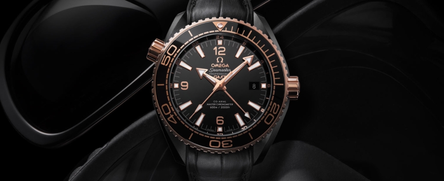 Omega Planet Ocean Deep Black Collection