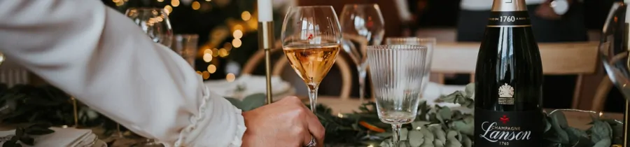 Celebrate with a Glass of Lanson this Christmas