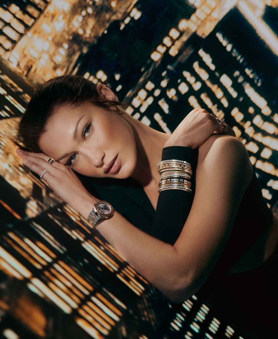 Bella Hadid Encounters the Chopard Ice Cube Collection