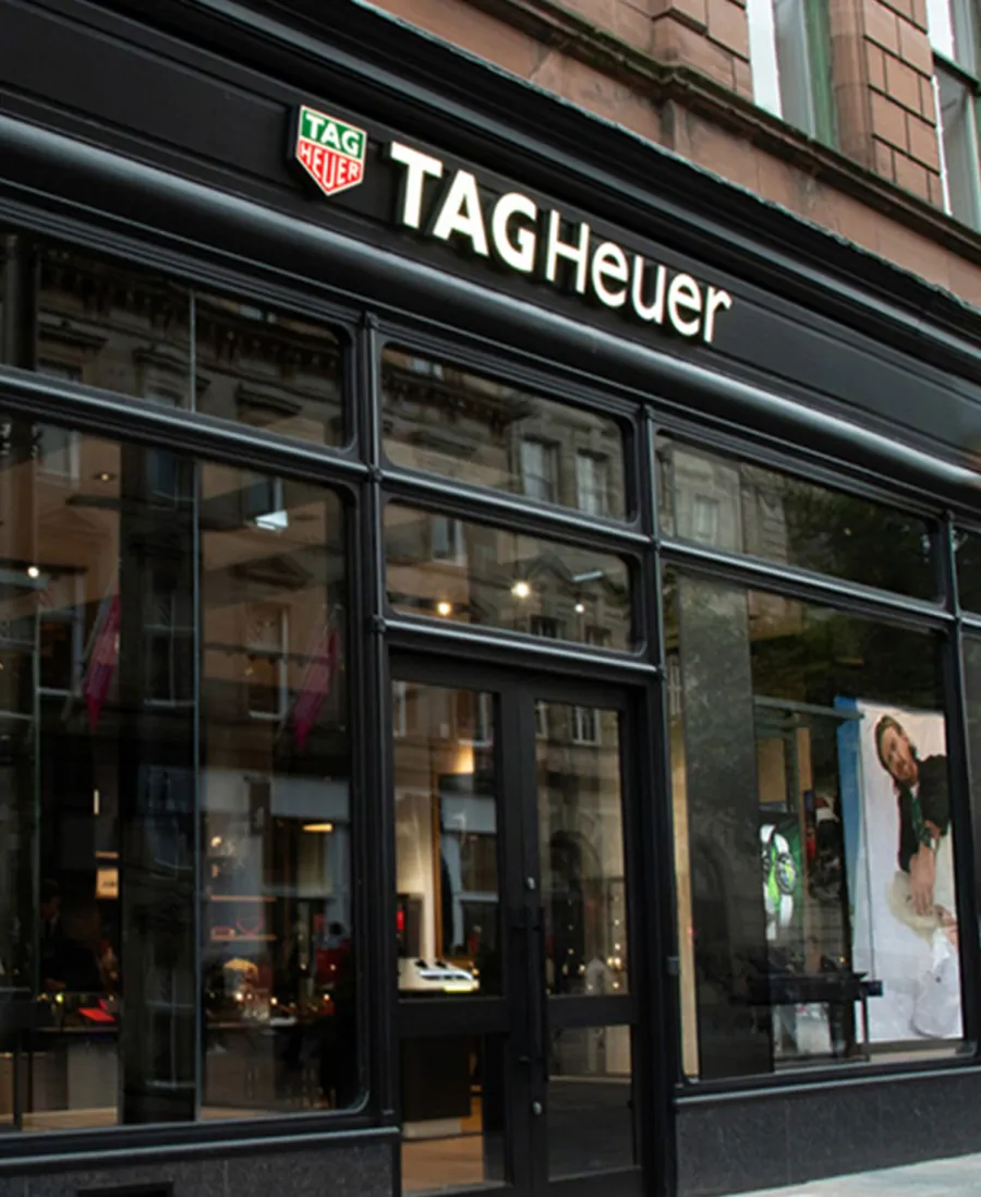 Laings Unveils TAG Heuer Boutique Glasgow