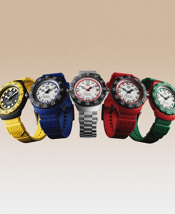 TAG Heuer's Formula 1 Solargraph Timepieces