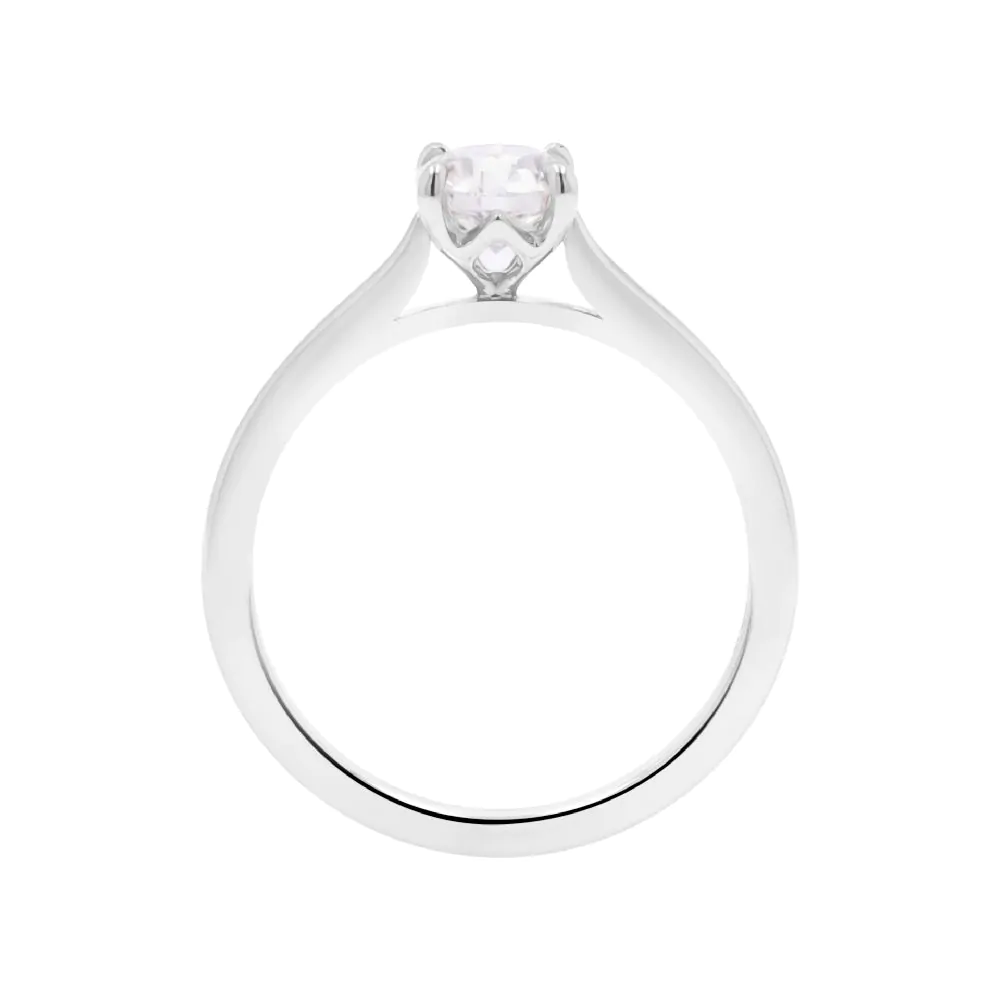 Wendy Platinum 0.71ct Brilliant Cut Diamond Solitaire Ring