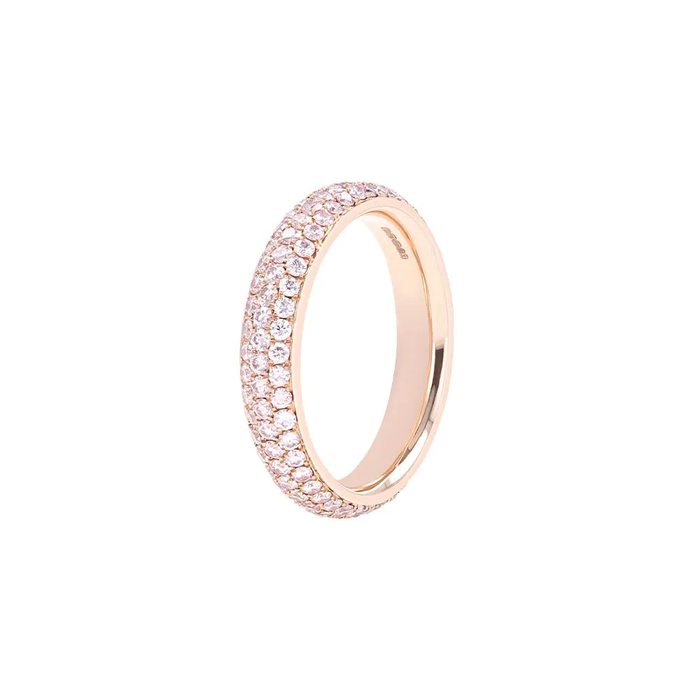 18ct Rose Gold 1.34ct Pink Diamond Ring