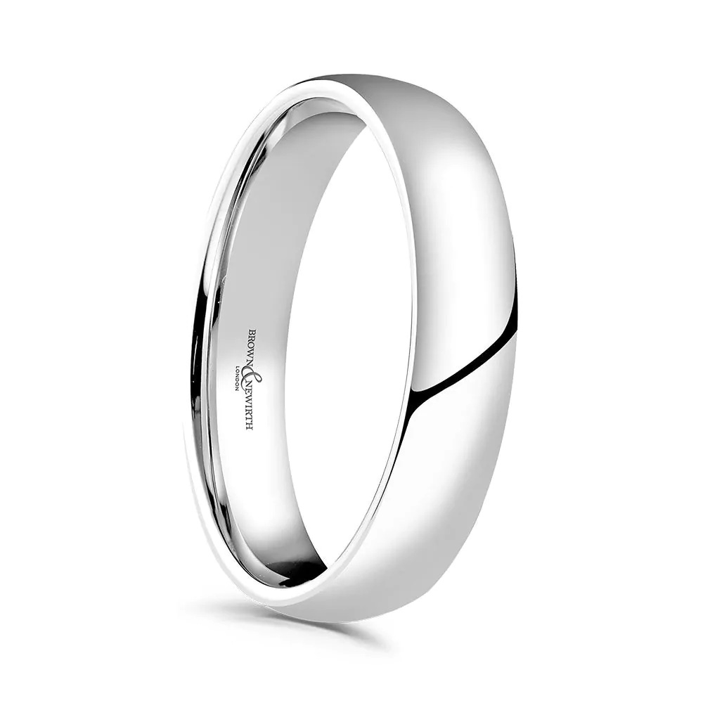 Platinum 4mm Wedding Ring