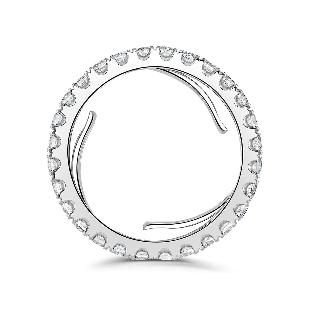Platinum 1.50ct Diamond Full Eternity Ring