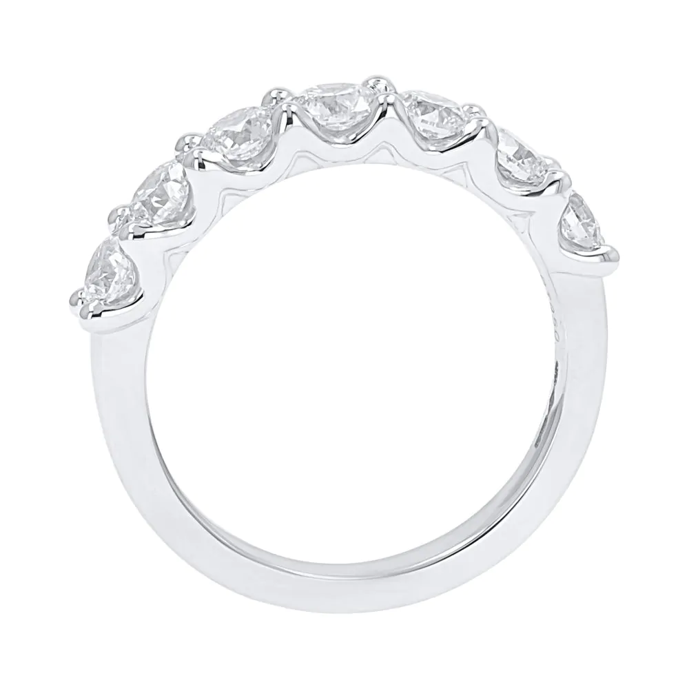 Platinum 1.50ct Diamond Seven Stone Eternity Ring