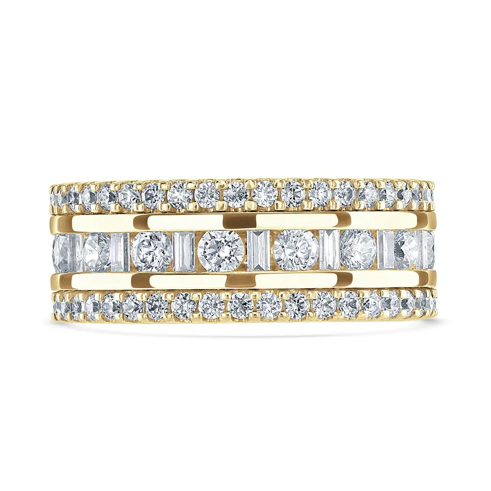 18ct Yellow Gold and 2.30ct Diamond Eternity Ring