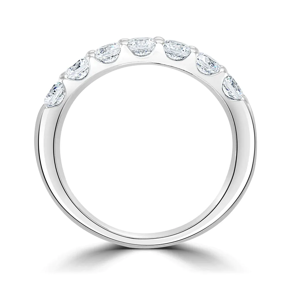 Platinum and 0.77ct Diamond Eternity Ring