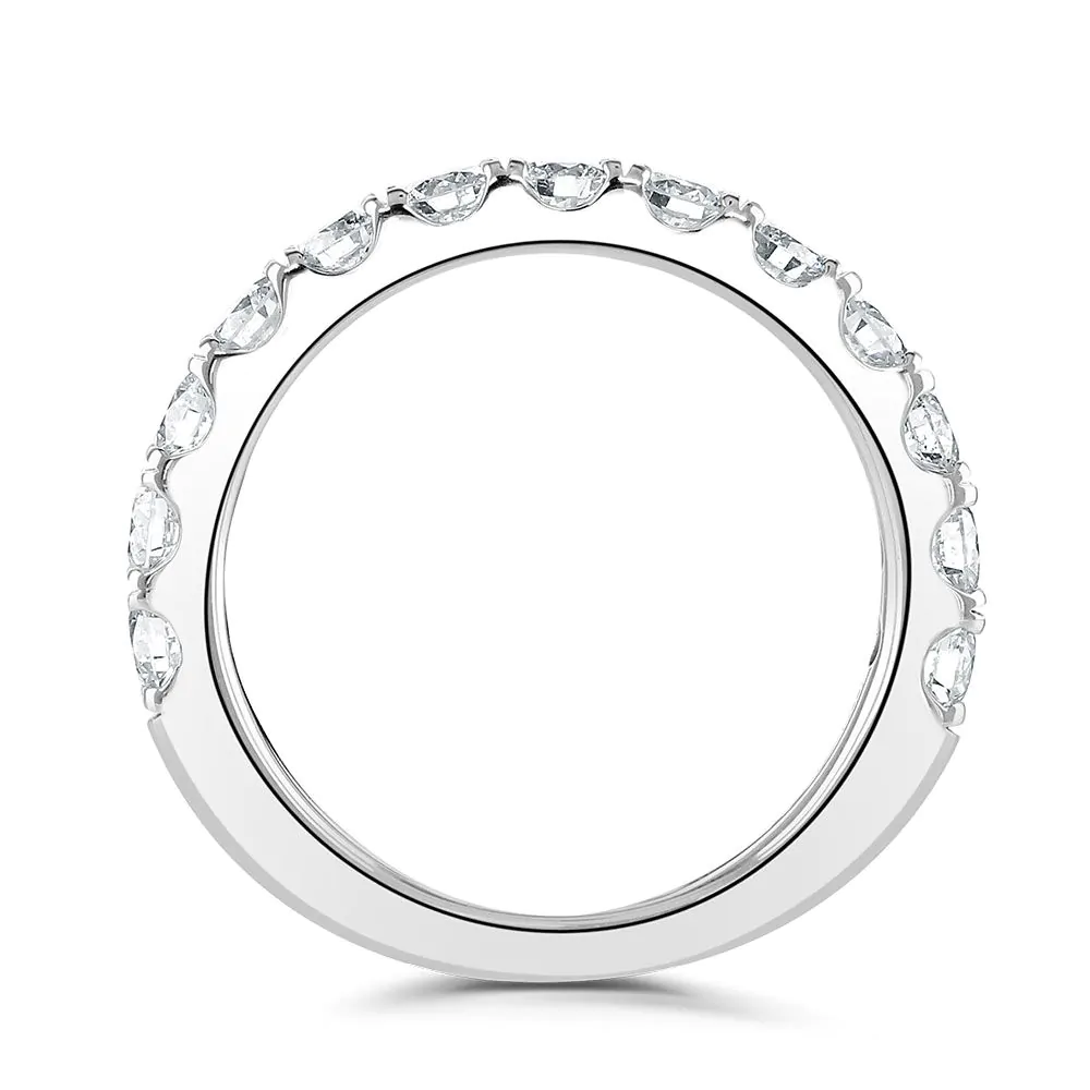Platinum and 1.00ct Diamond Wedding Ring