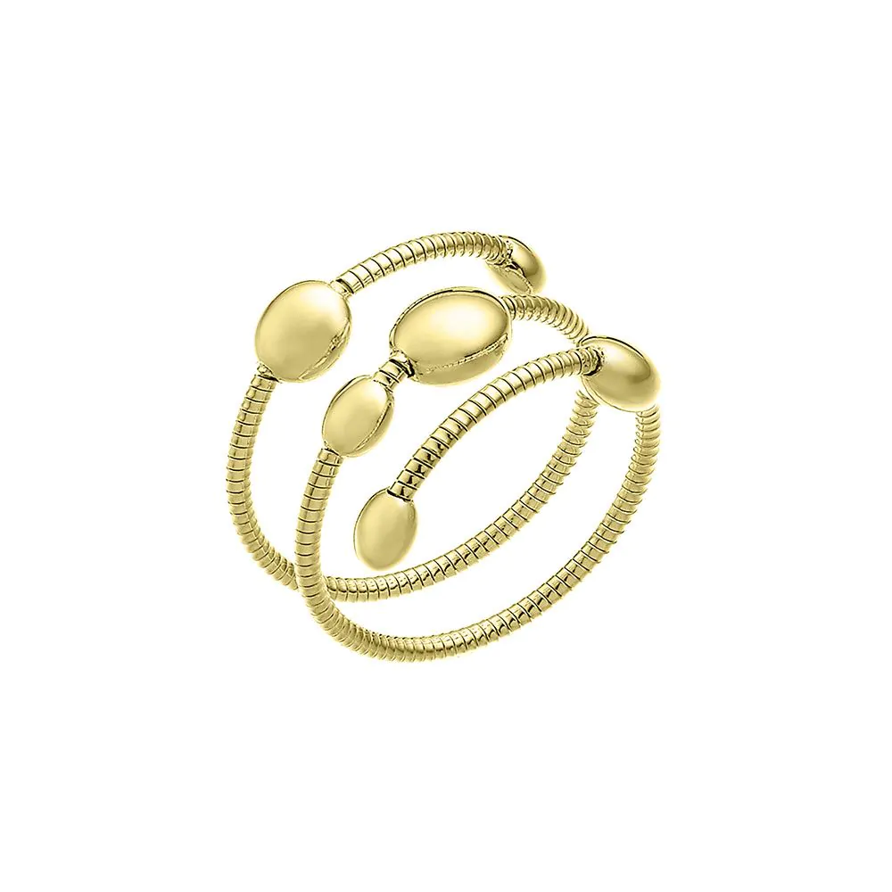 Armillas Aqua Collection 18ct Yellow Gold Dress Ring