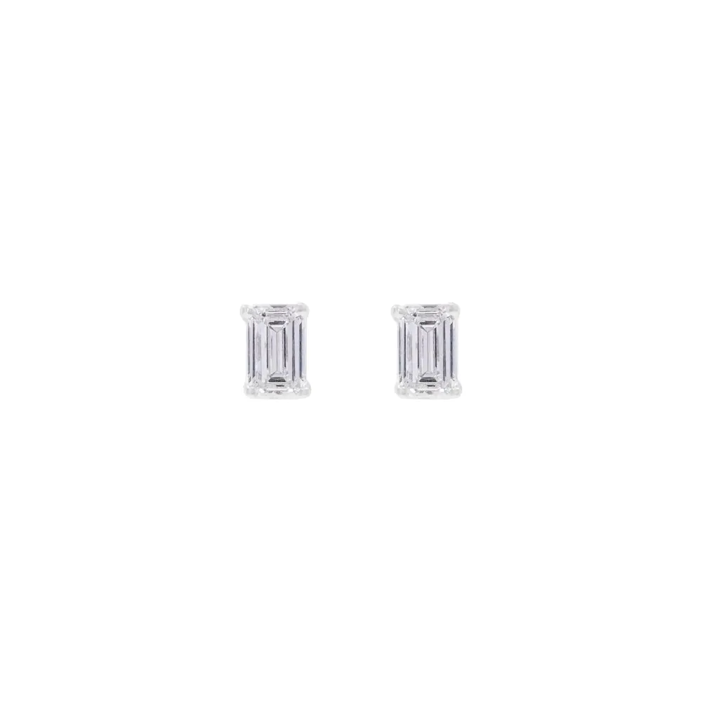 18ct White Gold 0.60ct Diamond Stud Earrings