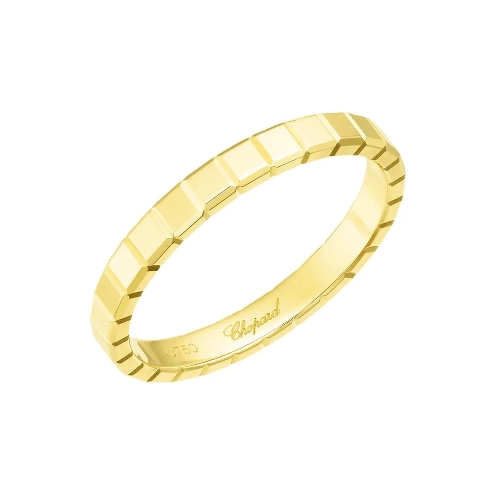 Chopard Ice Cube 18ct Yellow Gold Ring 827702-0200