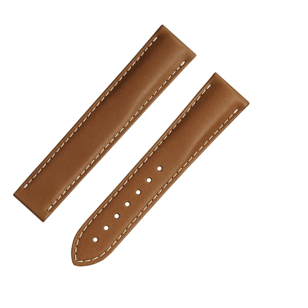OMEGA Golden Brown Leather Strap 032CUZ007420