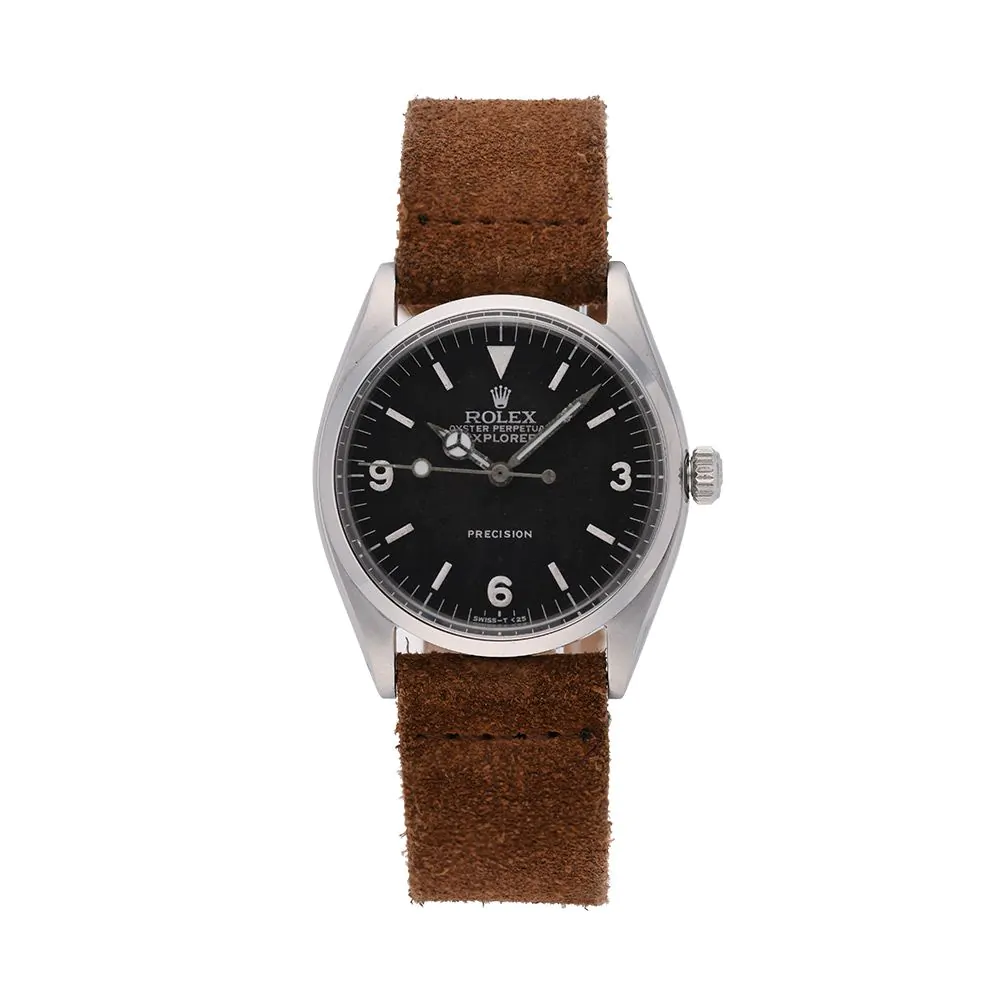 Pre-owned Rolex Explorer 34mm Watch 5500