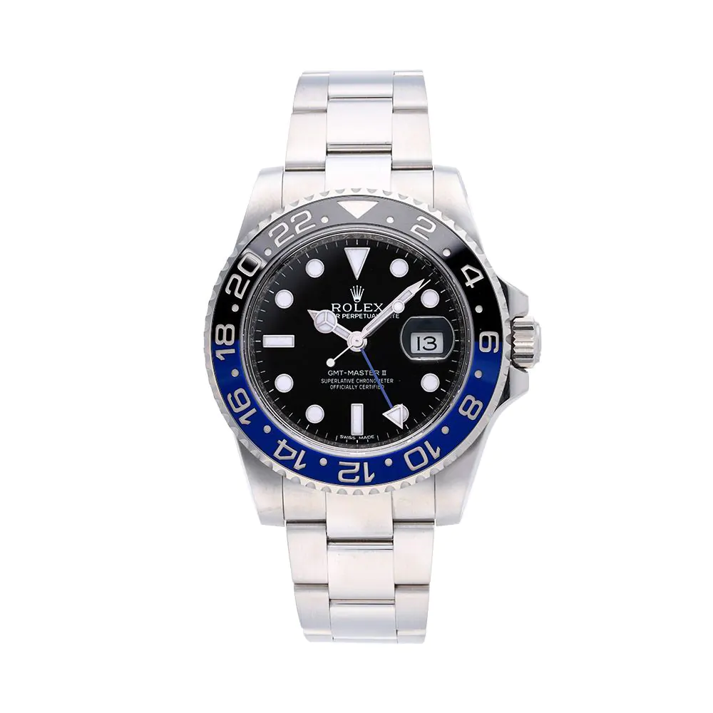 Pre-Owned Rolex GMT Master ll 40mm Watch 116710BLNR