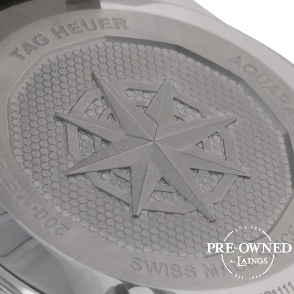 Pre-Owned Tag Heuer Aquaracer 40mm Watch CBP1111BA0627
