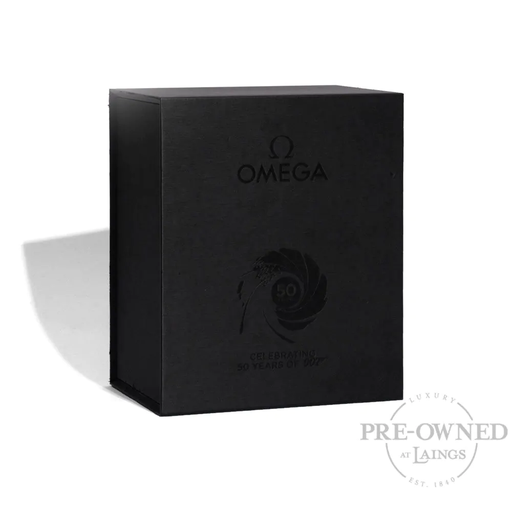Pre-Owned OMEGA Seamaster James Bond 50th Anniversary Edition 36mm Watch 21230362051001