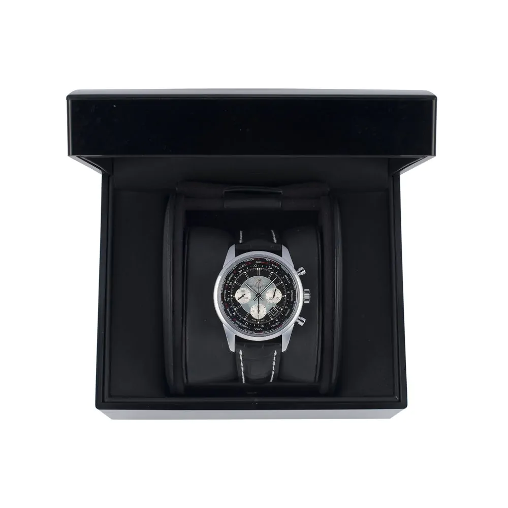 Pre-Owned Breitling Transocean Unitime 46mm Watch AB0510U4