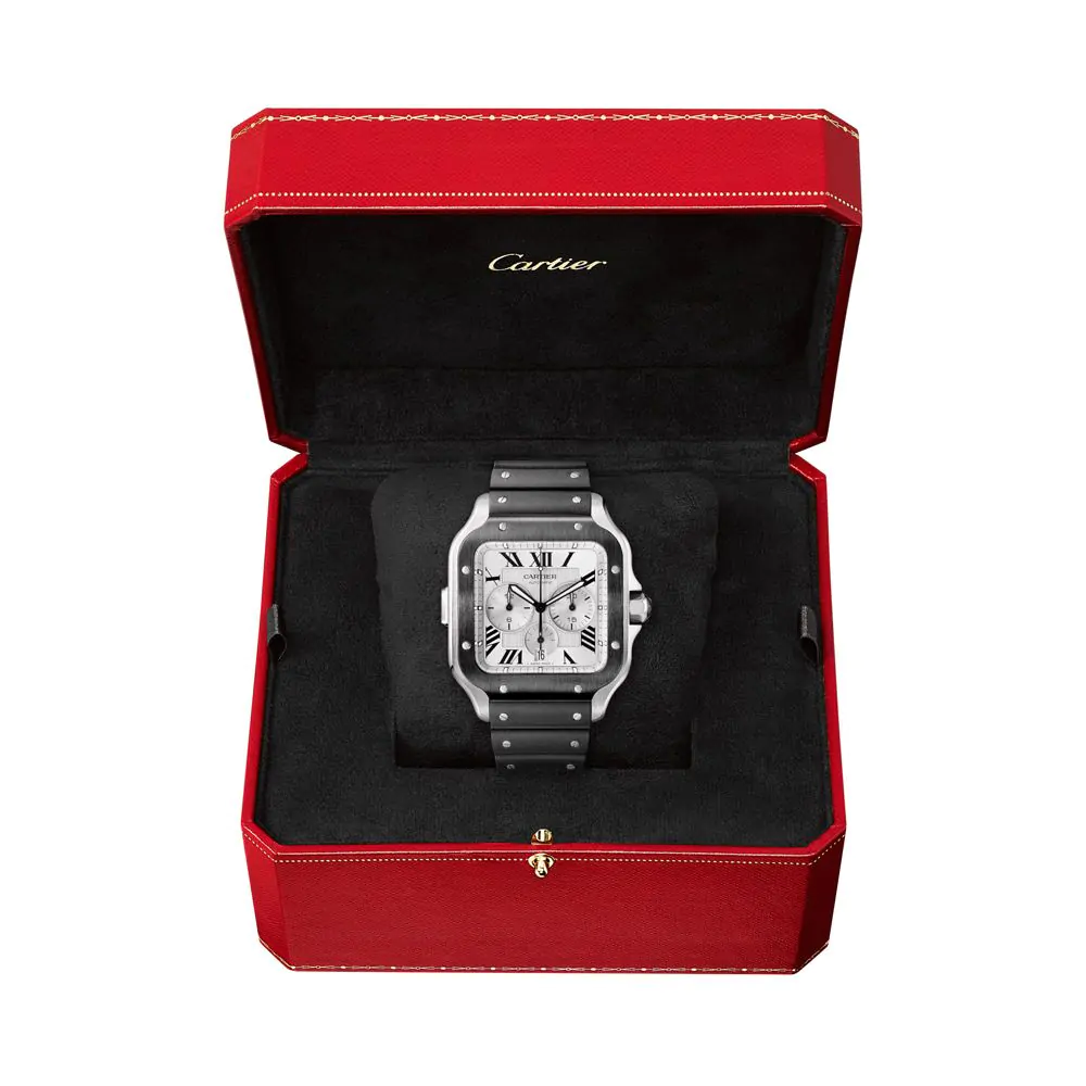 Cartier Santos de Cartier Chronograph Watch WSSA0017