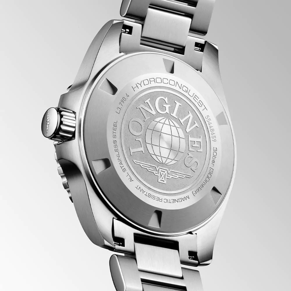 Longines Hydroconquest GMT 41mm Watch L3.790.4.56.6