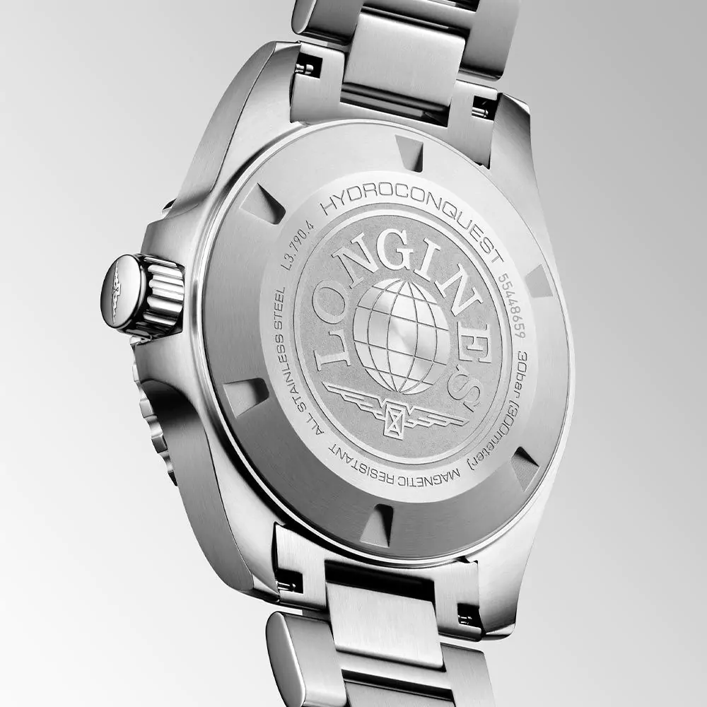 Longines Hydroconquest GMT 41mm Watch L3.790.4.96.6