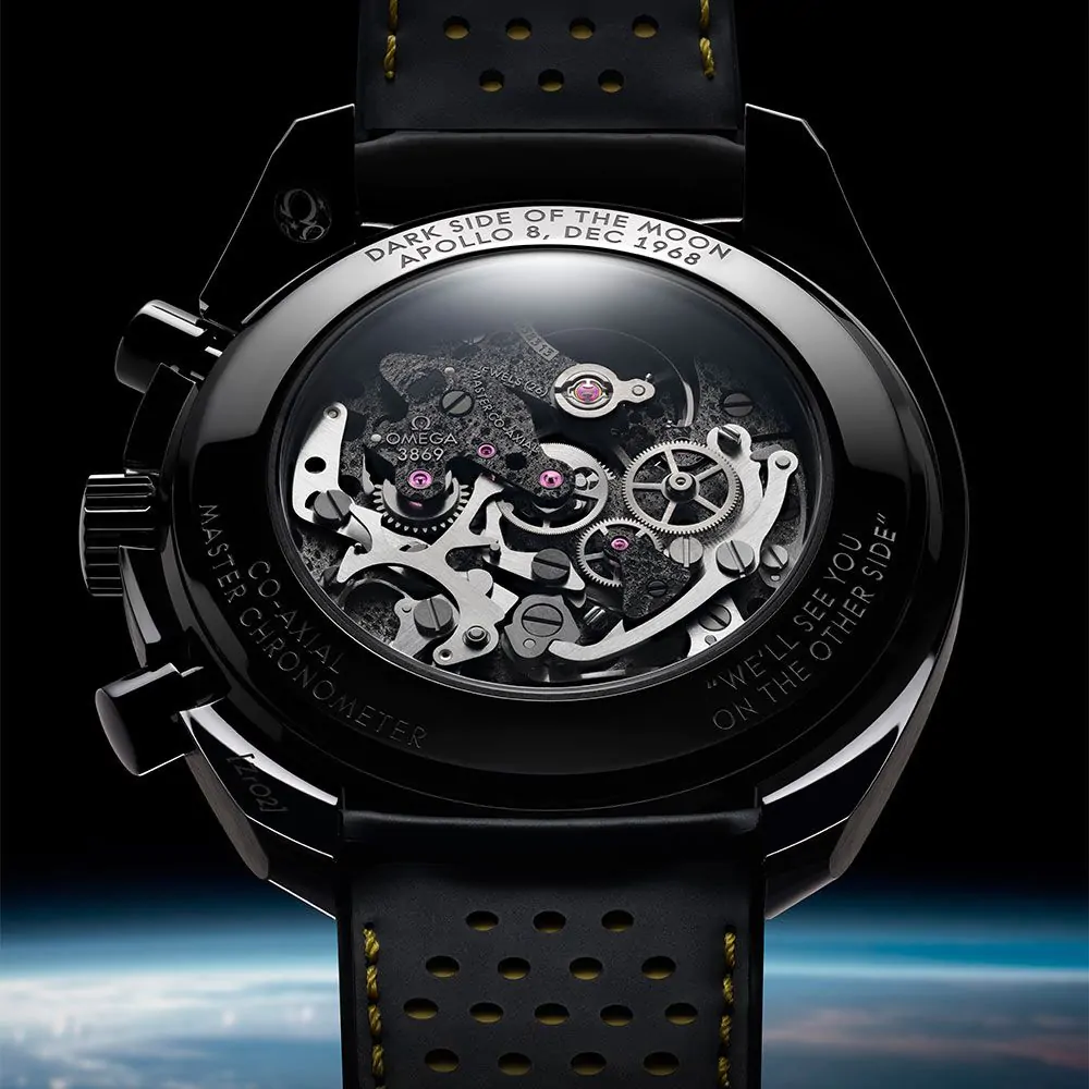 OMEGA Speedmaster Dark Side Of The Moon Apollo 8 44.25mm Watch 31092445001001