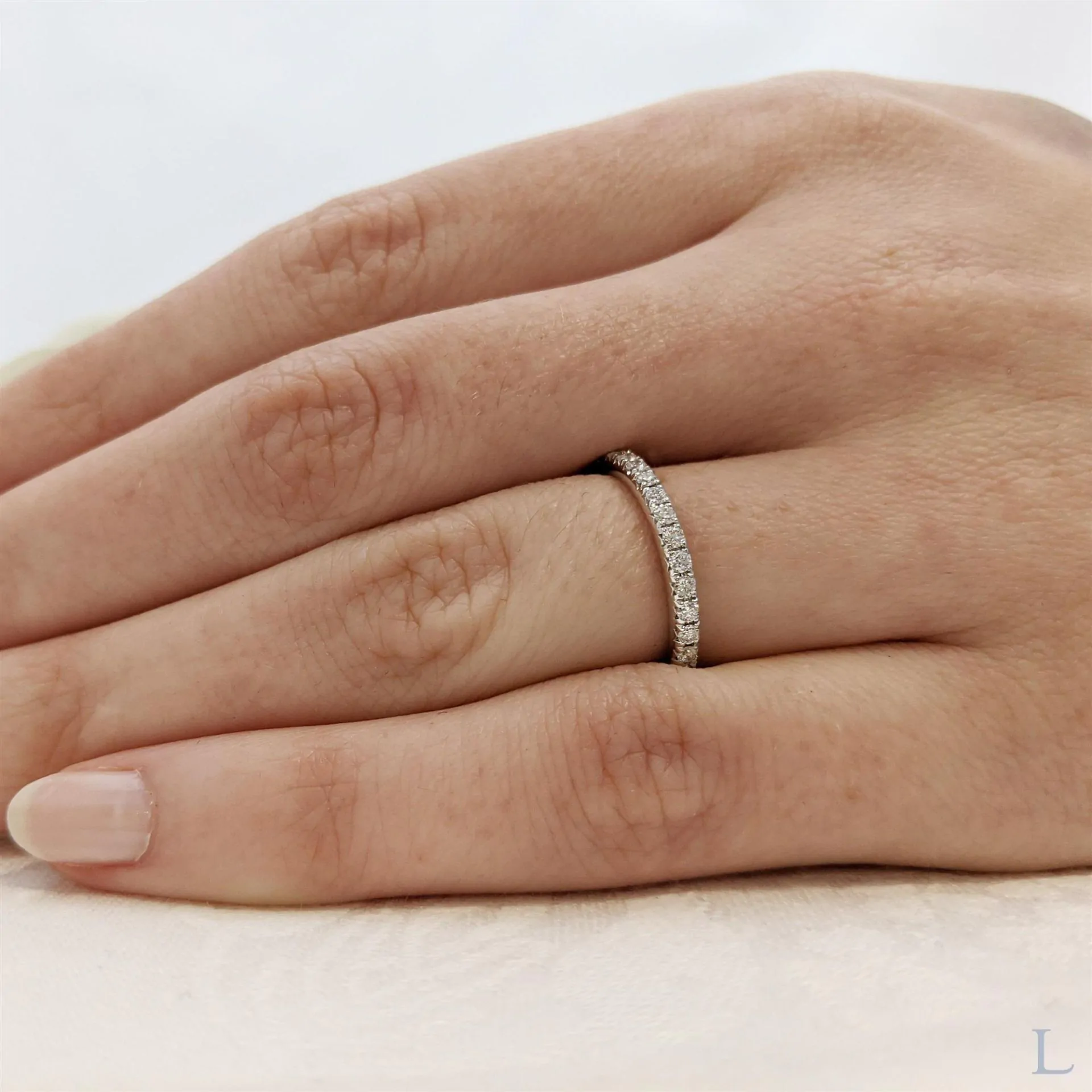 Suzanne Platinum 0.27ct Brilliant Cut Diamond Eternity Ring