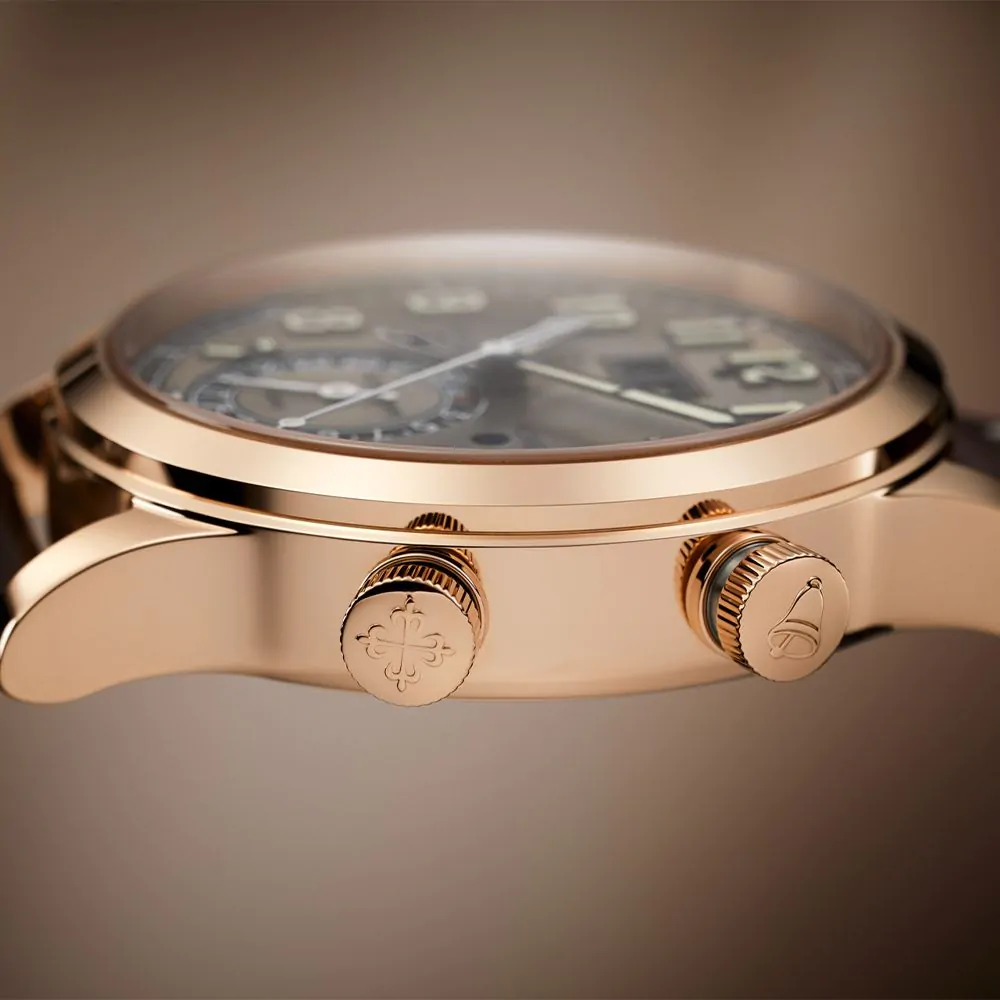 Patek Philippe Grand Complication Alarm Travel Time 42.2mm Watch 5520RG001