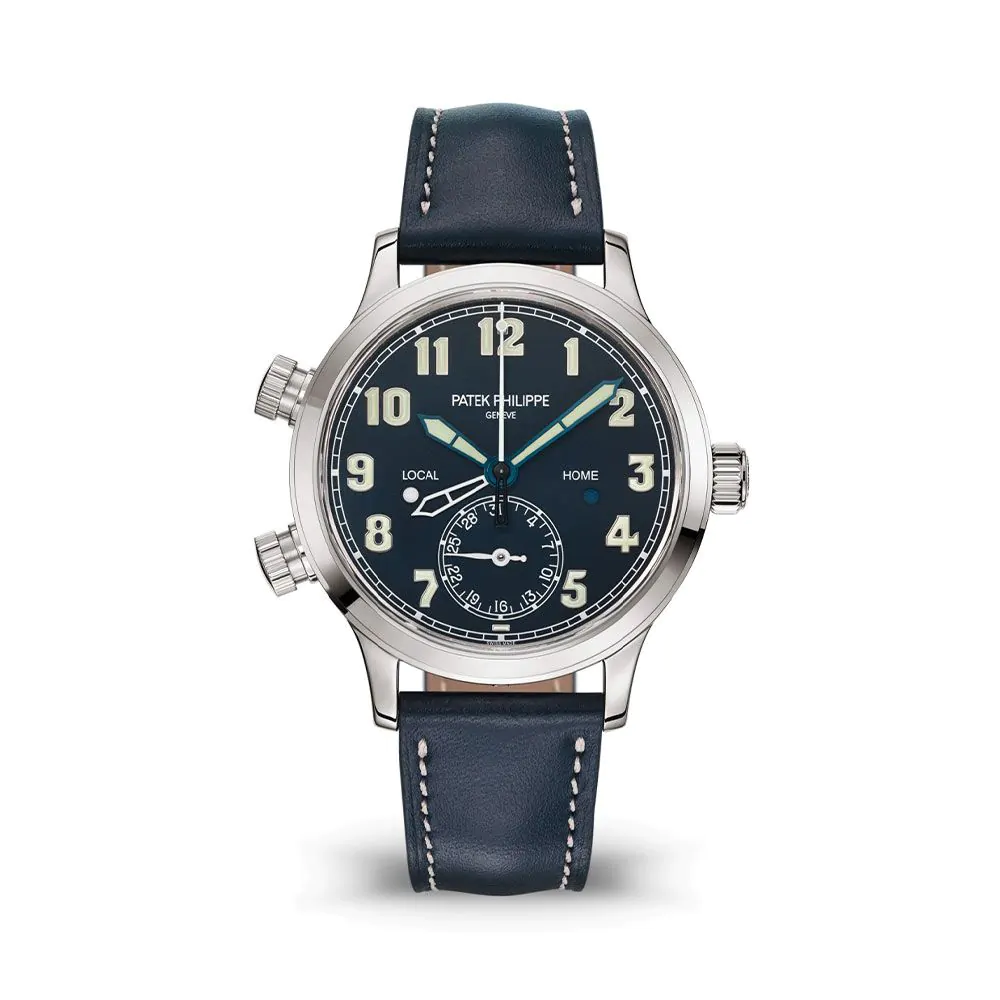 Patek Philippe Complications Calatrava Pilot Travel Time 37.5mm Watch 7234G001