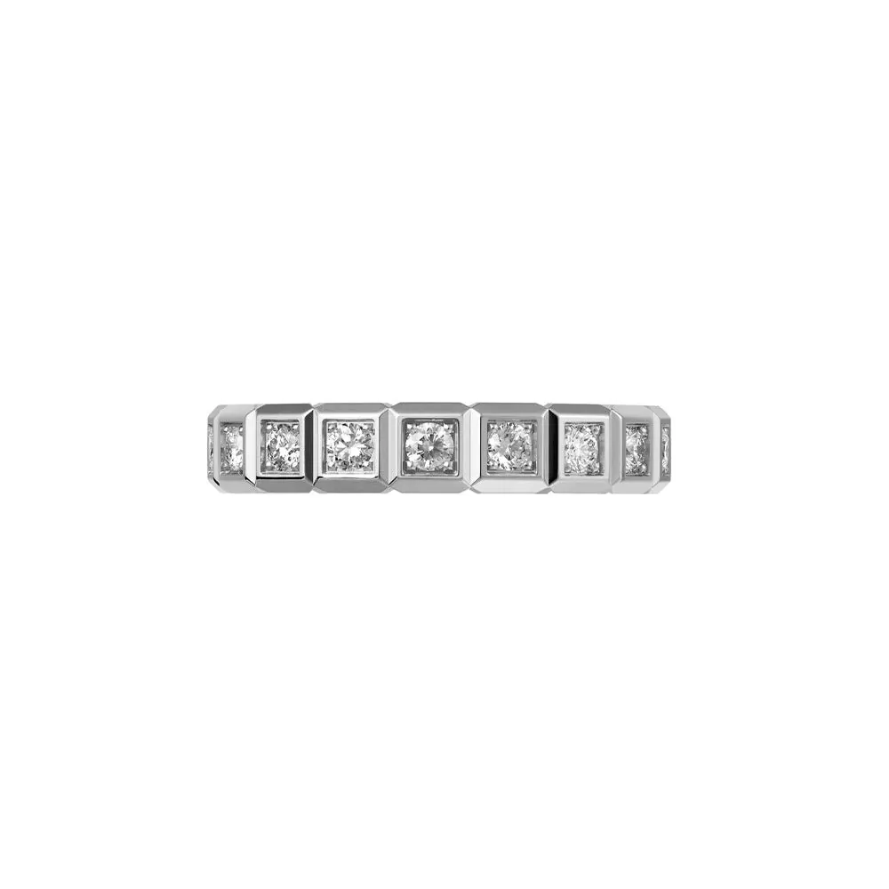 Chopard Ice Cube 18ct White Gold & Diamond Ring 829834-1040