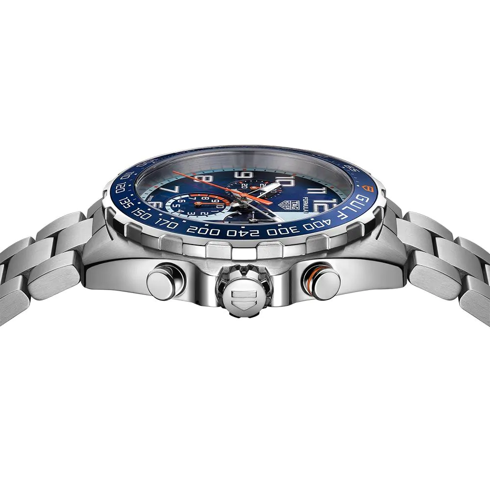 TAG Heuer Formula 1 x Gulf Chronograph 43mm Watch CAZ101AT.BA0842