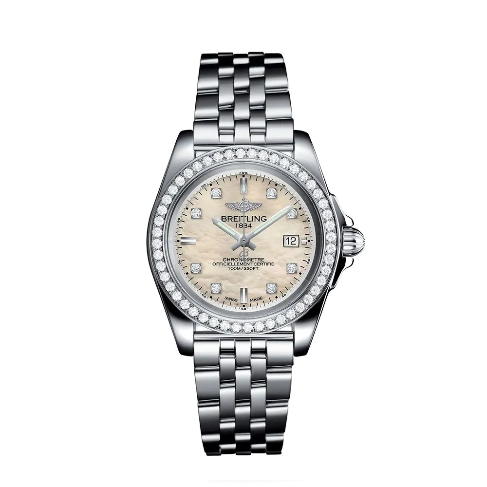 Pre-Owned Breitling Galactic 32 Sleek Edition 32mm Watch A7133053A801792A