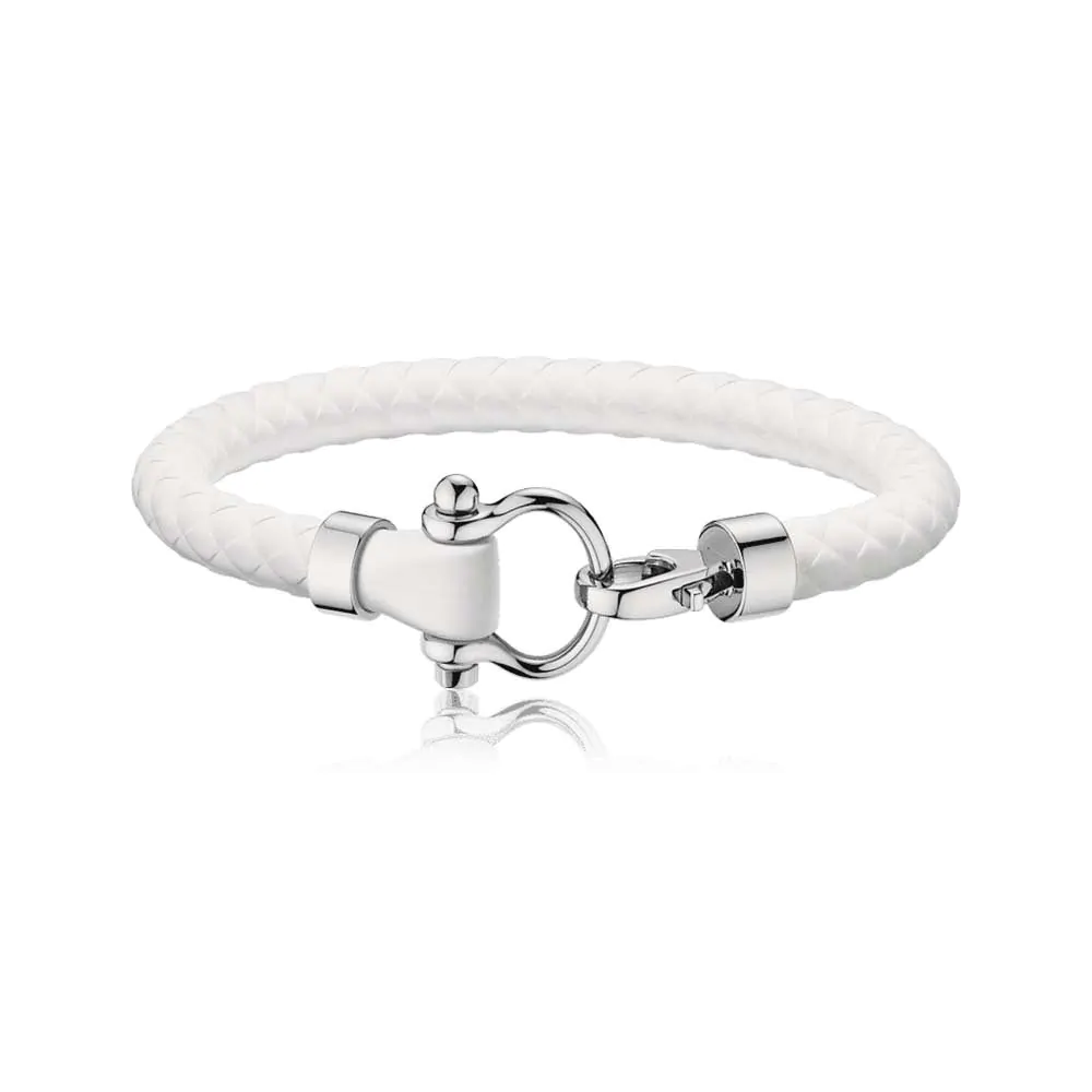 OMEGA White Sailing Bracelet Small B34STA0509202