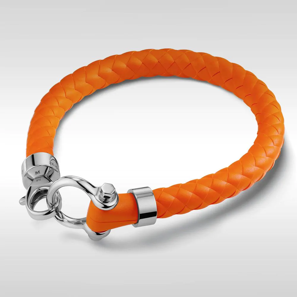 OMEGA Orange Sailing Bracelet Large OB34STA0509104