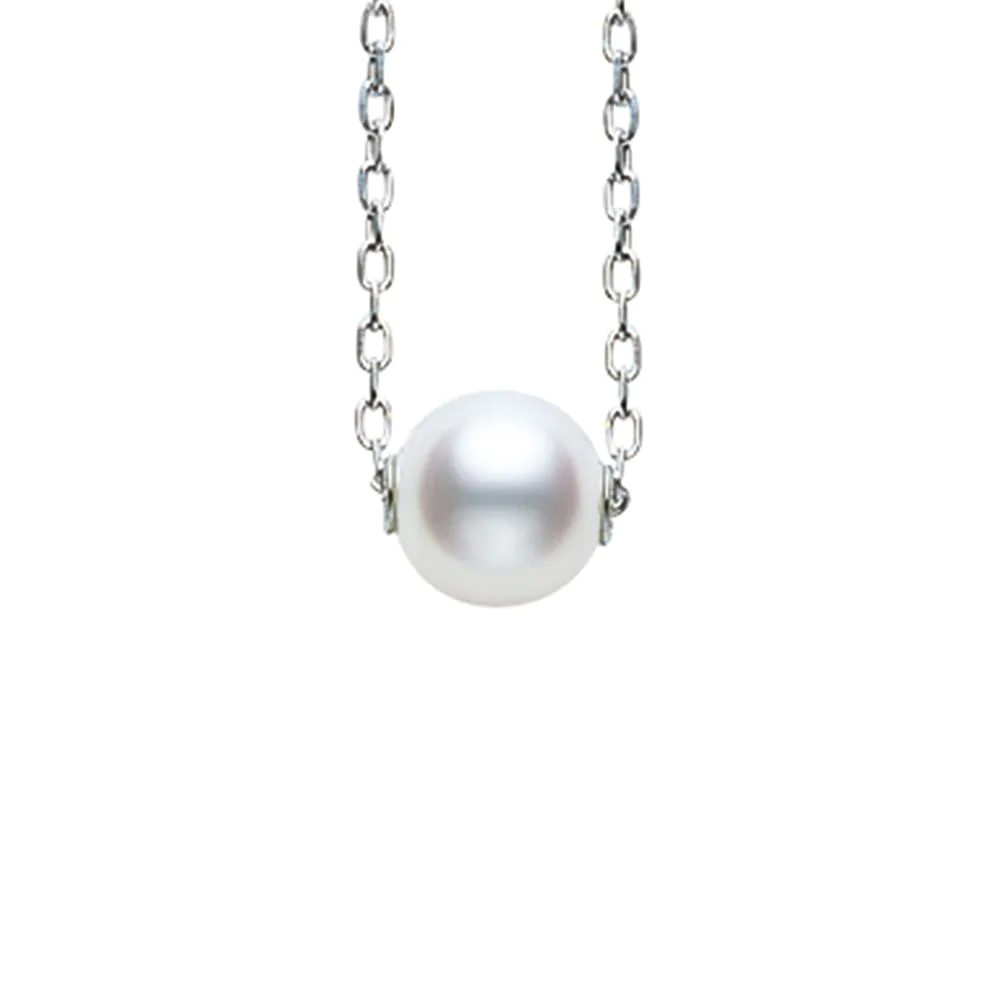 Mikimoto 18ct White Gold Pearl Pendant