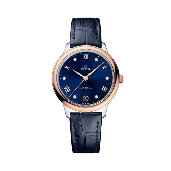 OMEGA De Ville Prestige Blue Watch