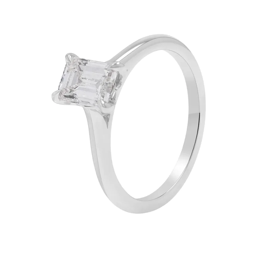 Wendy Platinum 1.00ct G VVS2 Diamond Solitaire Ring