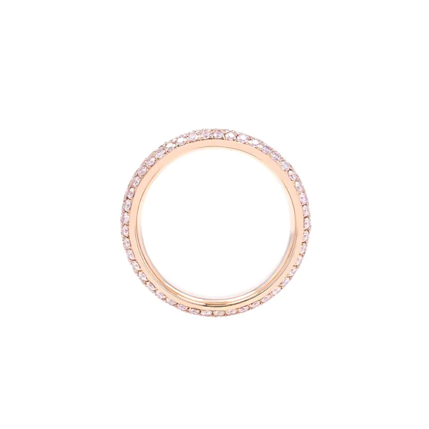18ct Rose Gold 1.34ct Pink Diamond Ring