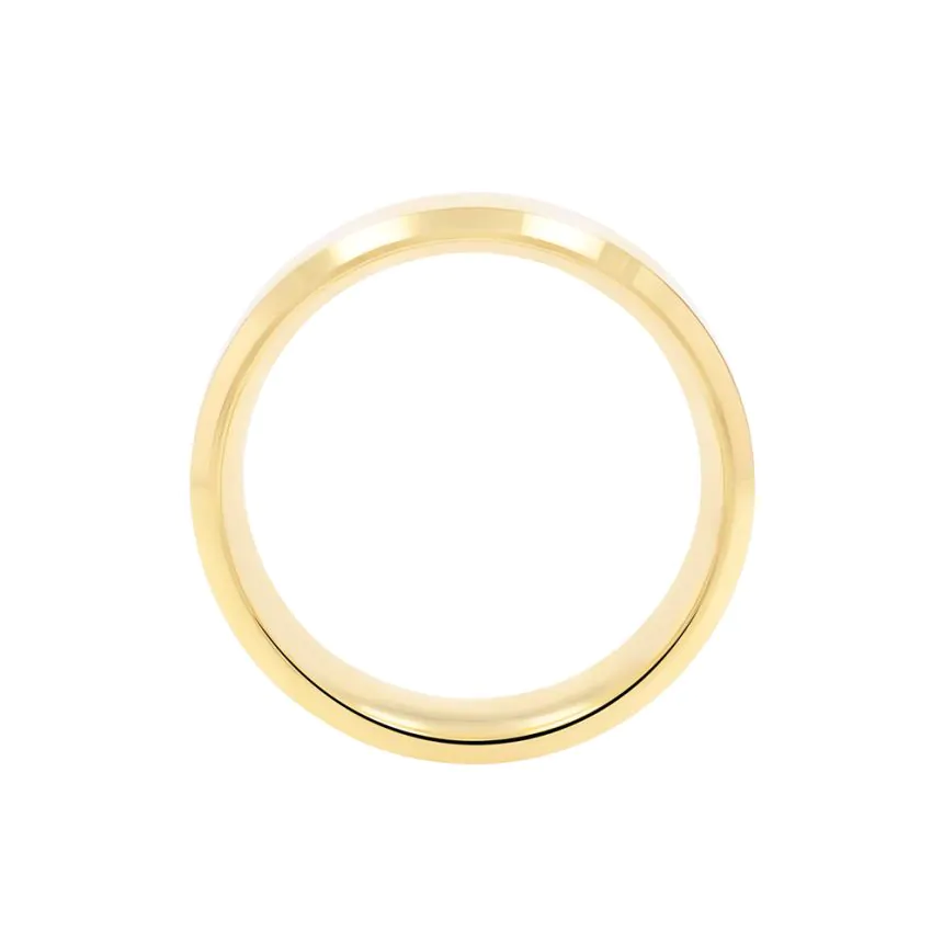 18ct Yellow Gold 7mm Gents Wedding Band