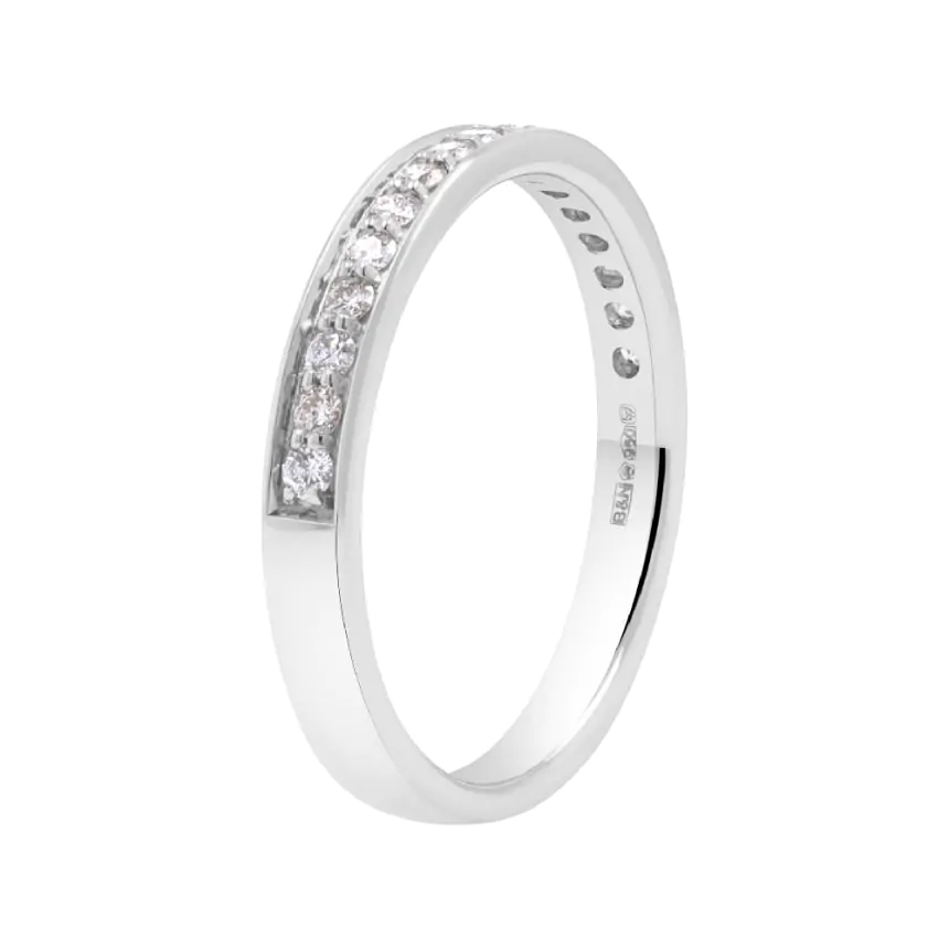 Platinum 0.20ct Diamond Eternity Ring